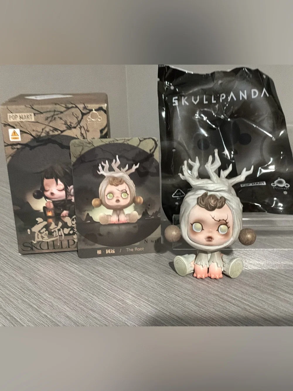 Popmart Skullpanda The Ink Plum Blossom  Series - Confirmed “ The Root”